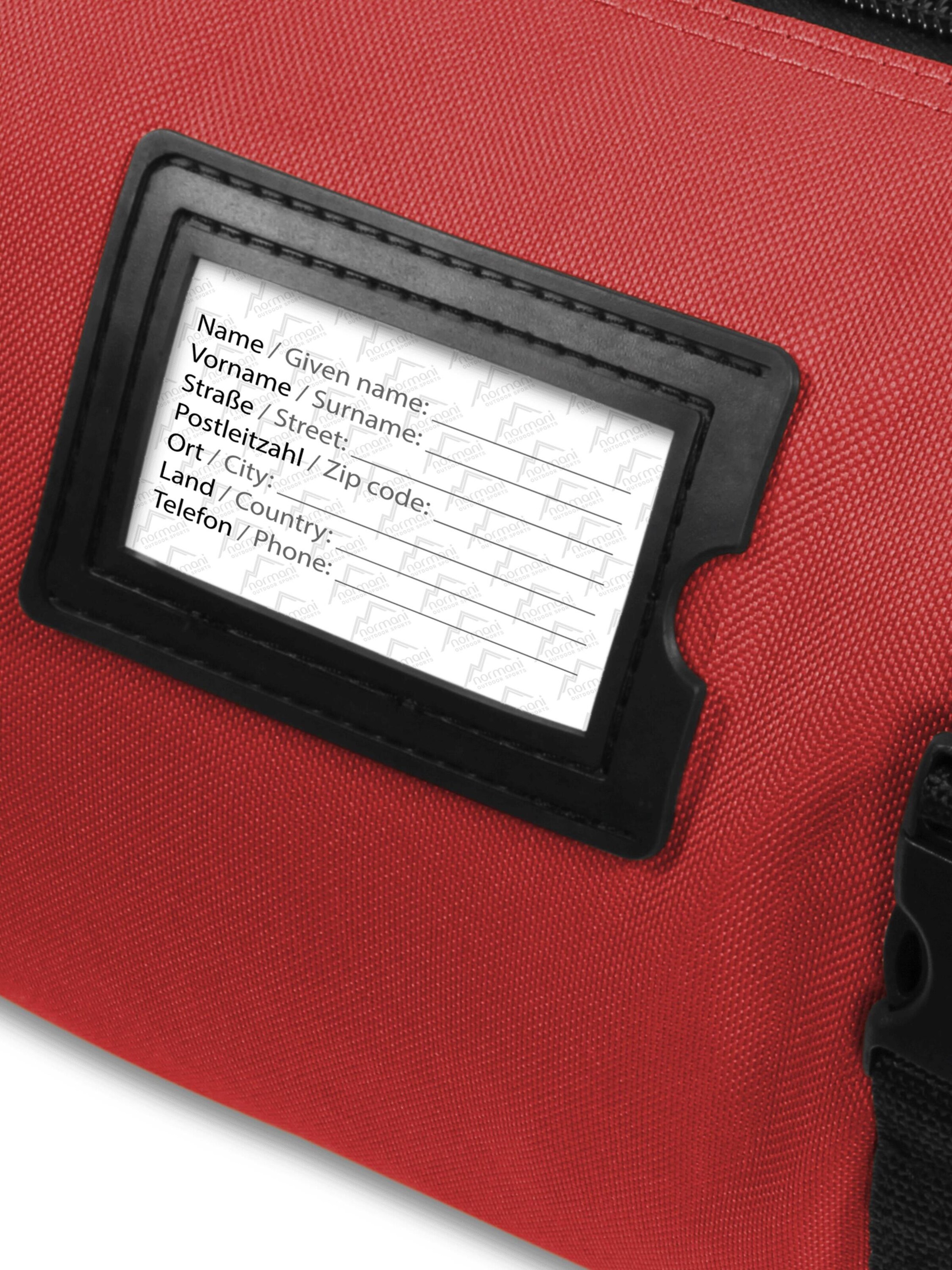 normani Sports Bag 'Alpine Run 170' in Red