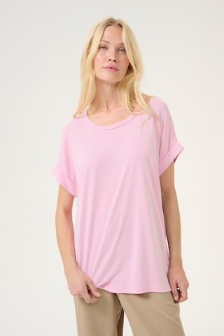 CULTURE Shirt 'Kajsa' in Roze: voorkant