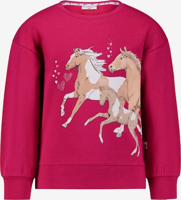 SALT AND PEPPER Sweatshirt 'Star Stable' in Purple: front