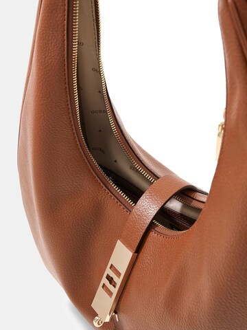 GUESS Shoulder Bag 'Brooke' in Brown