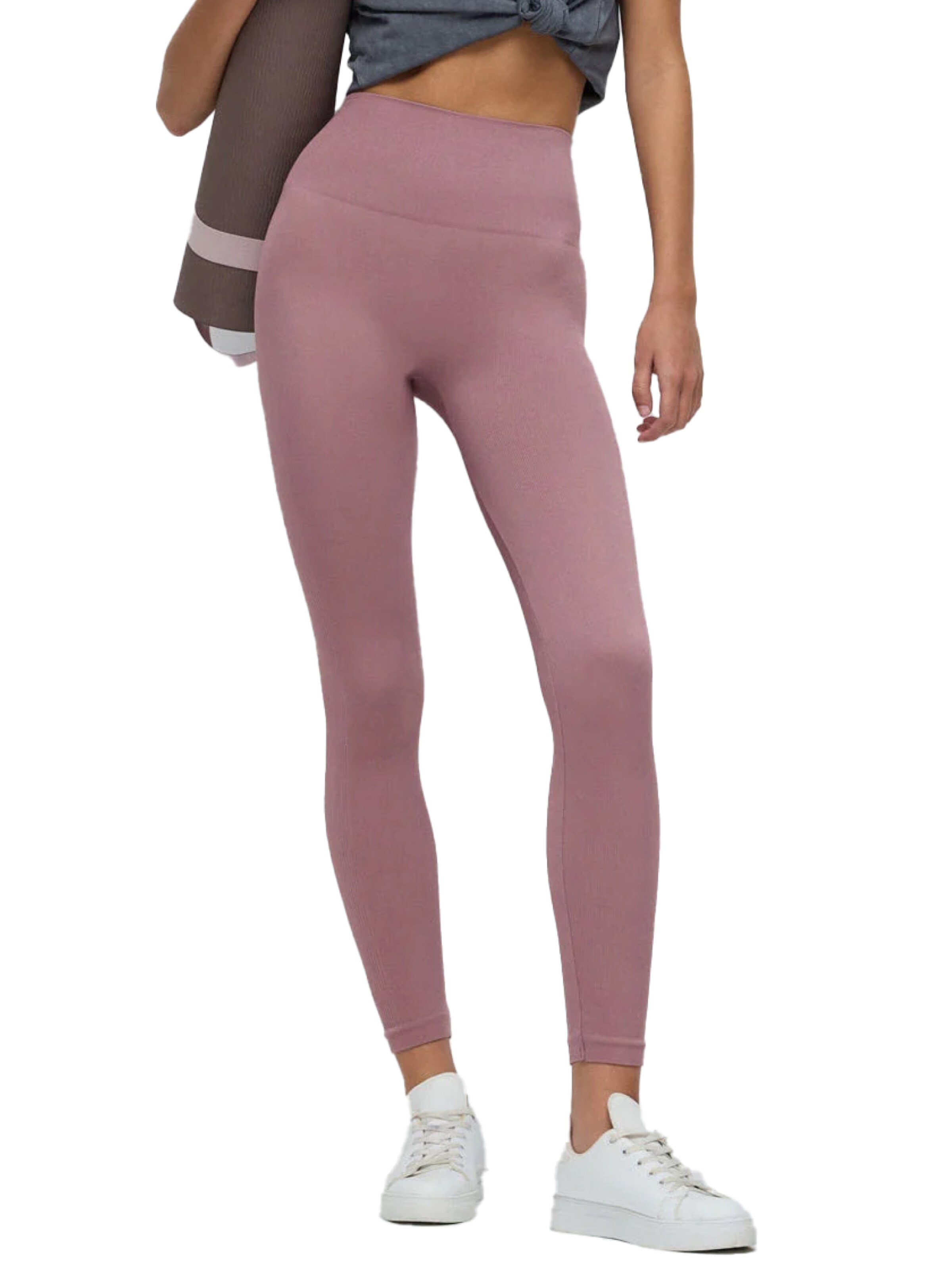 No Matter What Skinny Leggings in Roze: voorkant