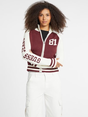 Giacca di mezza stagione di GUESS in bianco: frontale