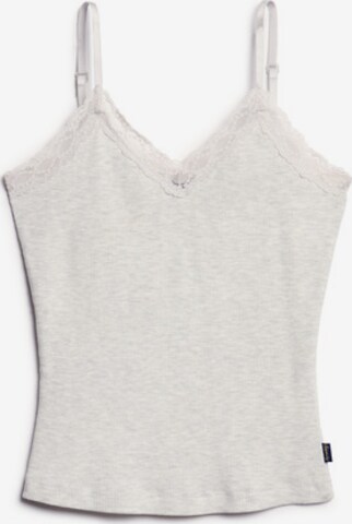 Superdry Top 'Essential' in Grau: predná strana