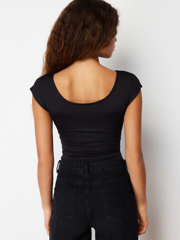 Trendyol - Body camiseta en negro