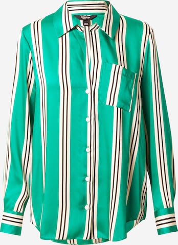 River Island - Blusa en verde: frente