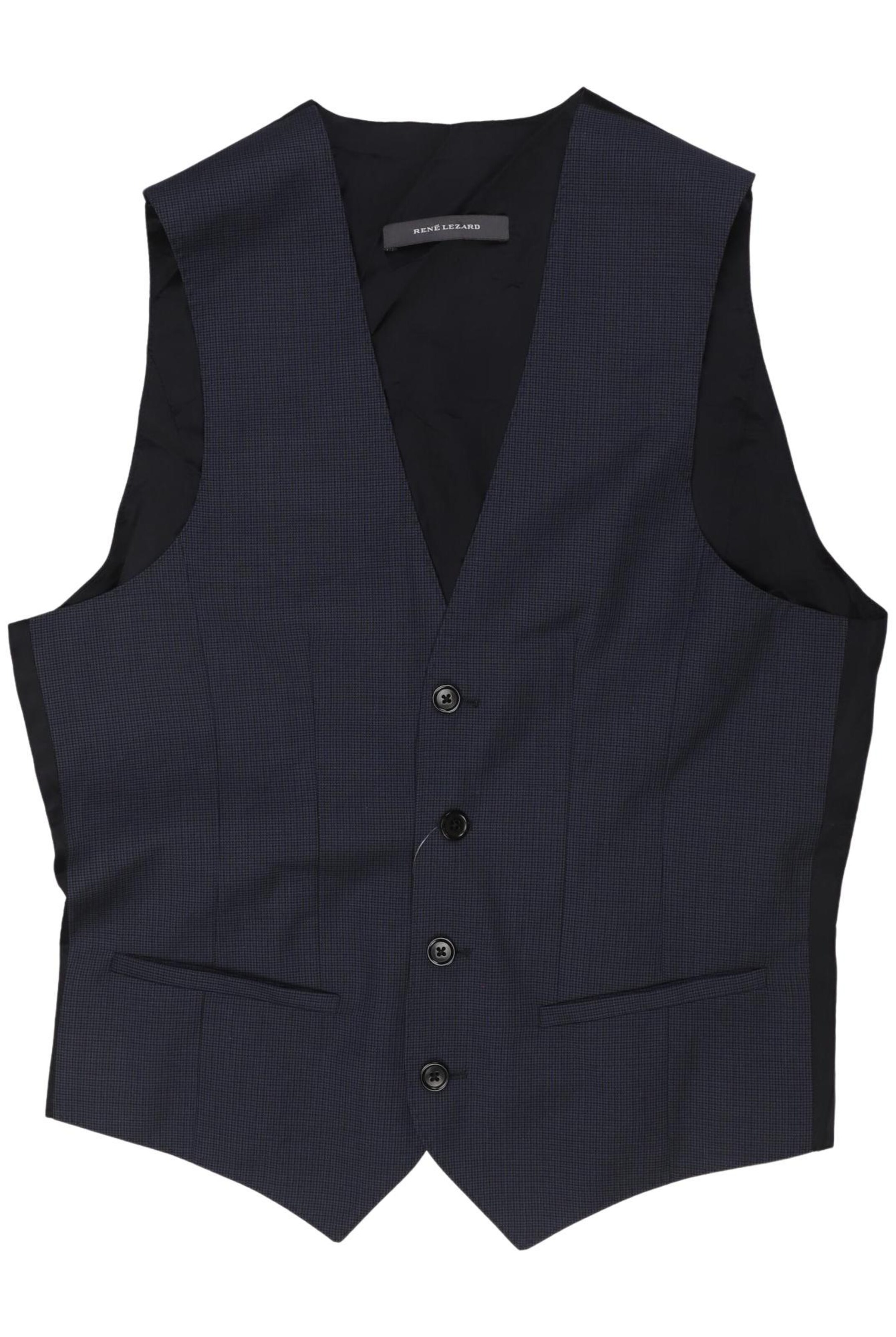 RENÉ LEZARD Vest in XS in Blue: front