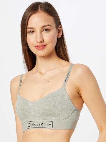 Calvin Klein Underwear Bustier BH in Grijs: voorkant