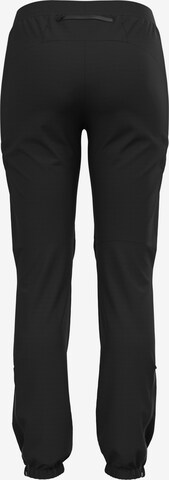 ODLO Tapered Workout Pants 'Brensholmen' in Black