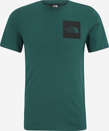 Maglietta di THE NORTH FACE in verde: frontale