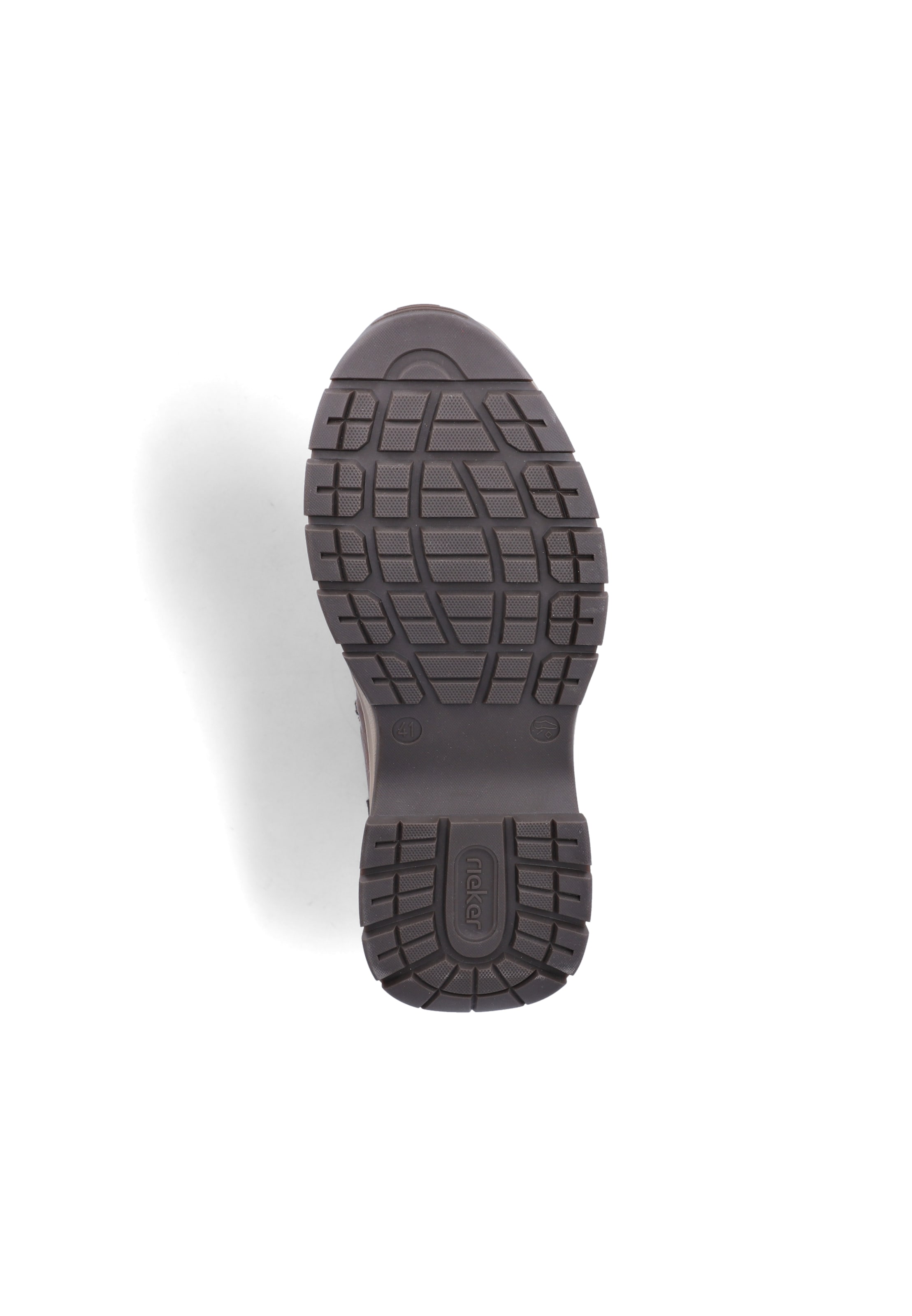 Chaussure à lacets Rieker en marron