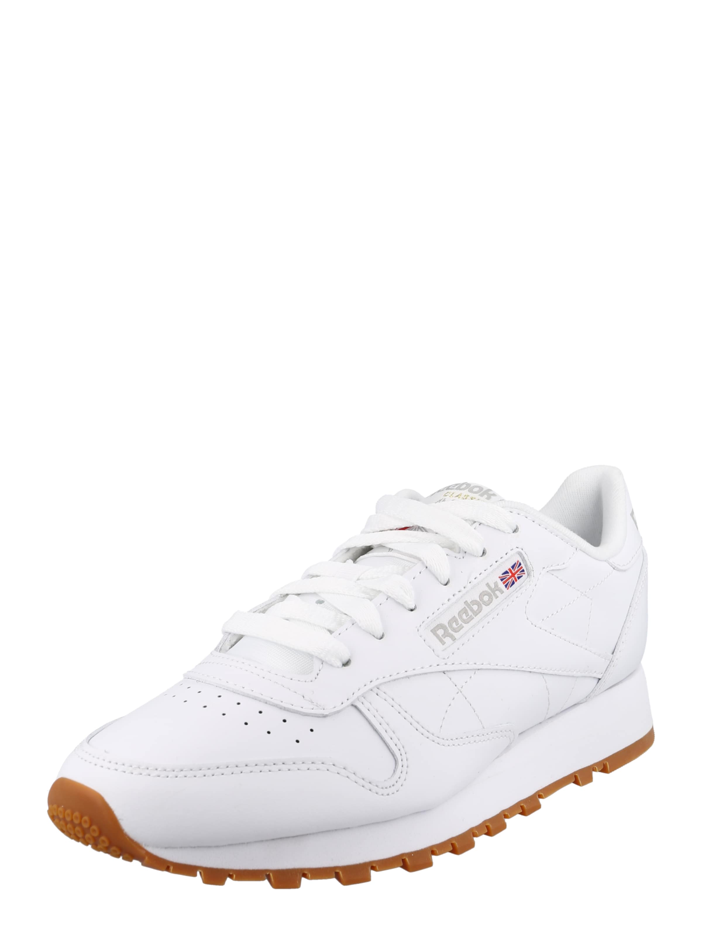 Reebok - Zapatillas deportivas bajas 'Classic' en blanco: frente