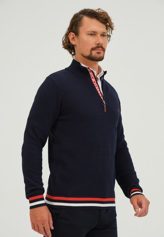 Giorgio di Mare Pullover in Blau