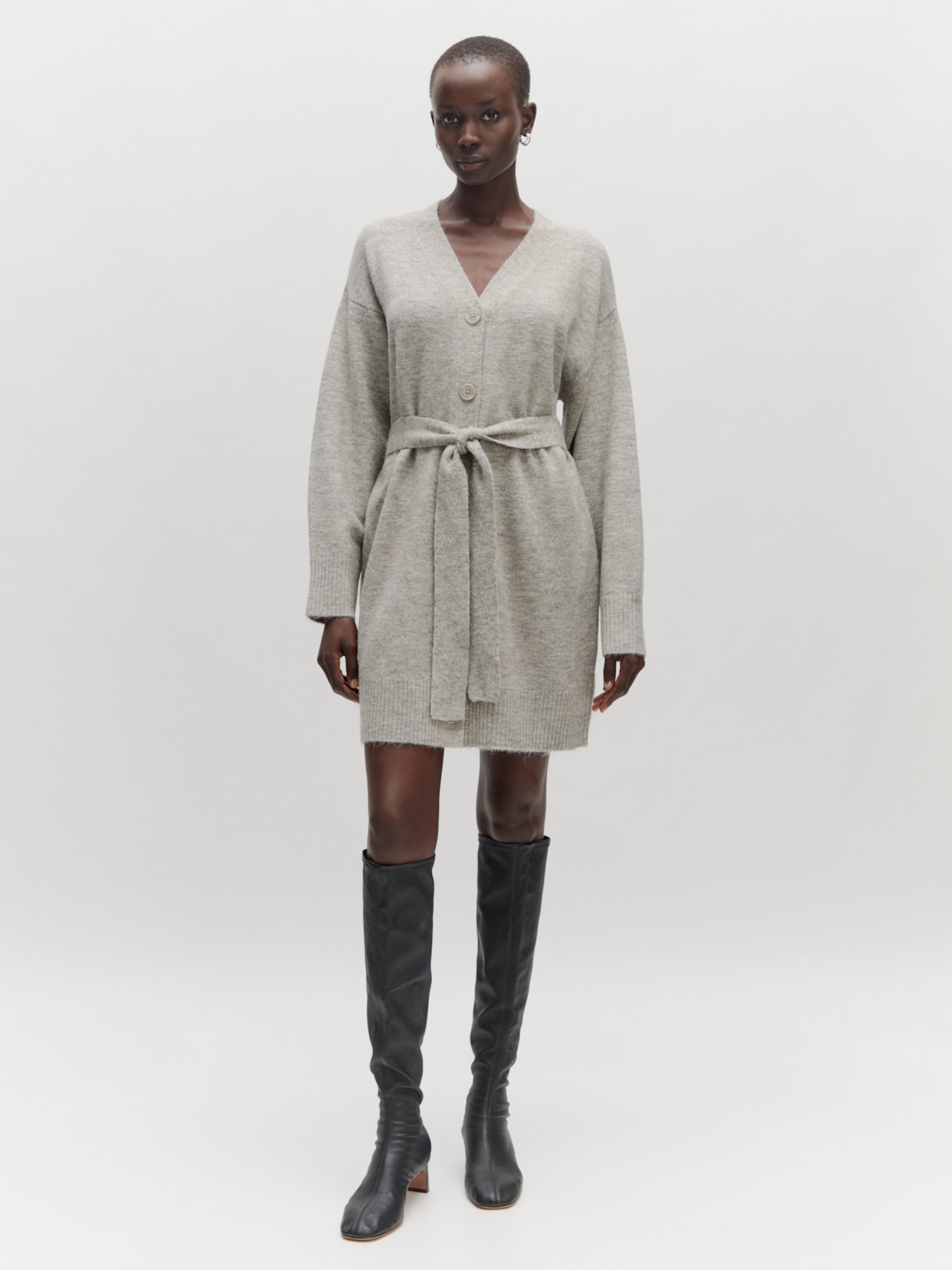 EDITED Kleid 'Gesche' grau