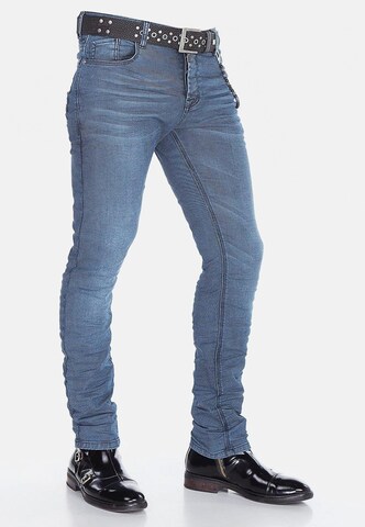 CIPO & BAXX Slimfit Jeans in Blauw