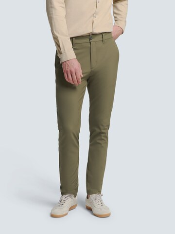 Regular Pantalon chino No Excess en vert : devant