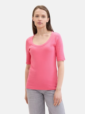 TOM TAILOR Shirt in Roze: voorkant