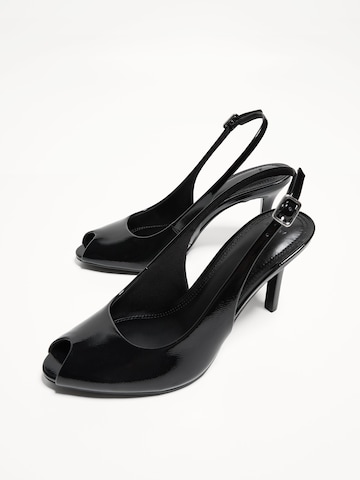 Bershka Pumps in Schwarz