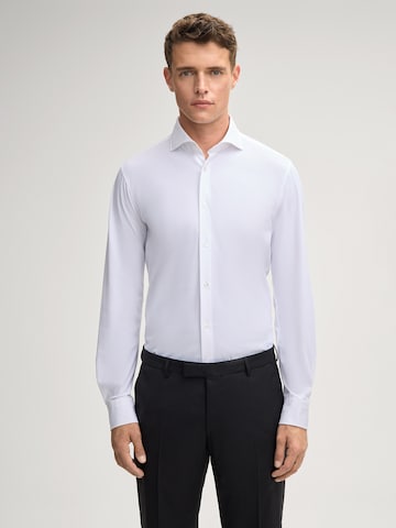 Coupe slim Chemise business 'Pai' JOOP! en blanc : devant