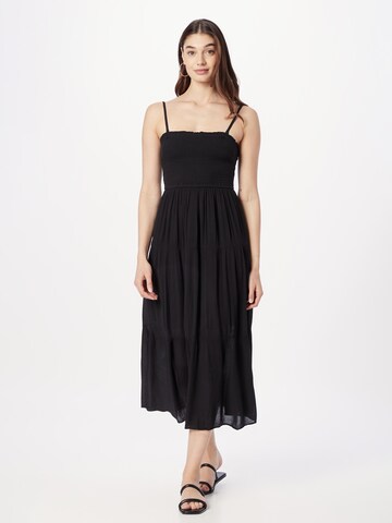 Robe HOLLISTER en noir : devant