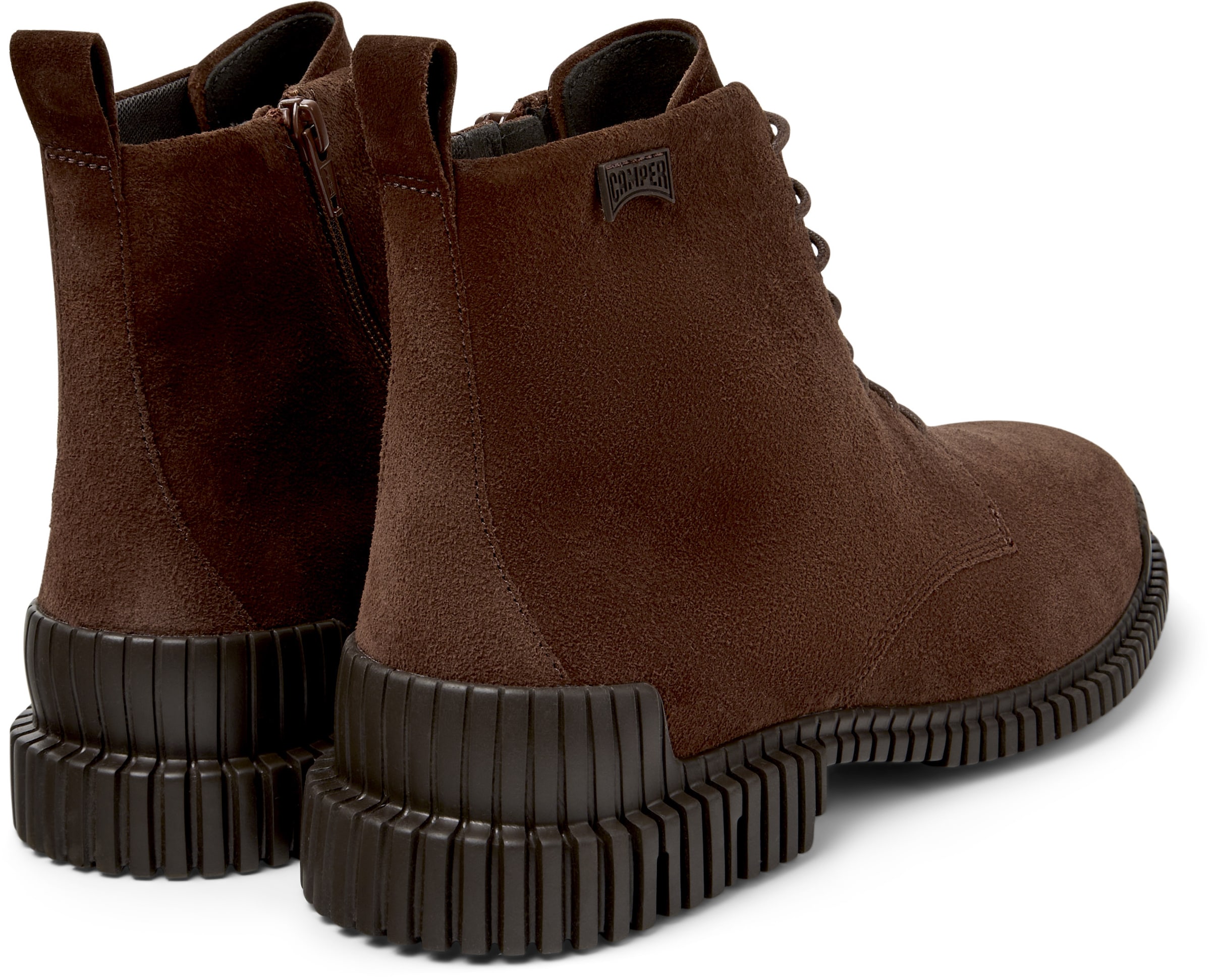 Bottes à lacets 'Pix' CAMPER en marron