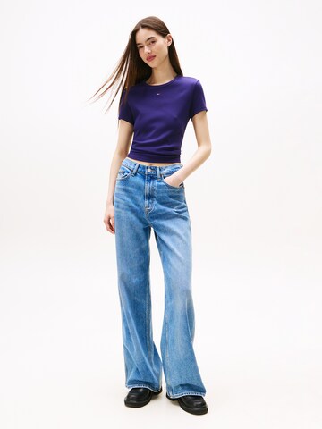 Tommy Jeans Μπλουζάκι 'ESSENTIAL' σε λιλά