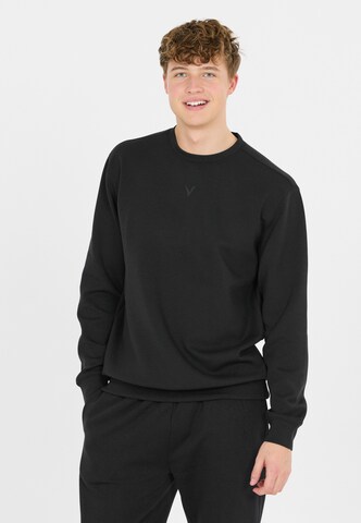 Virtus Sports sweatshirt 'Taro' in Black: front