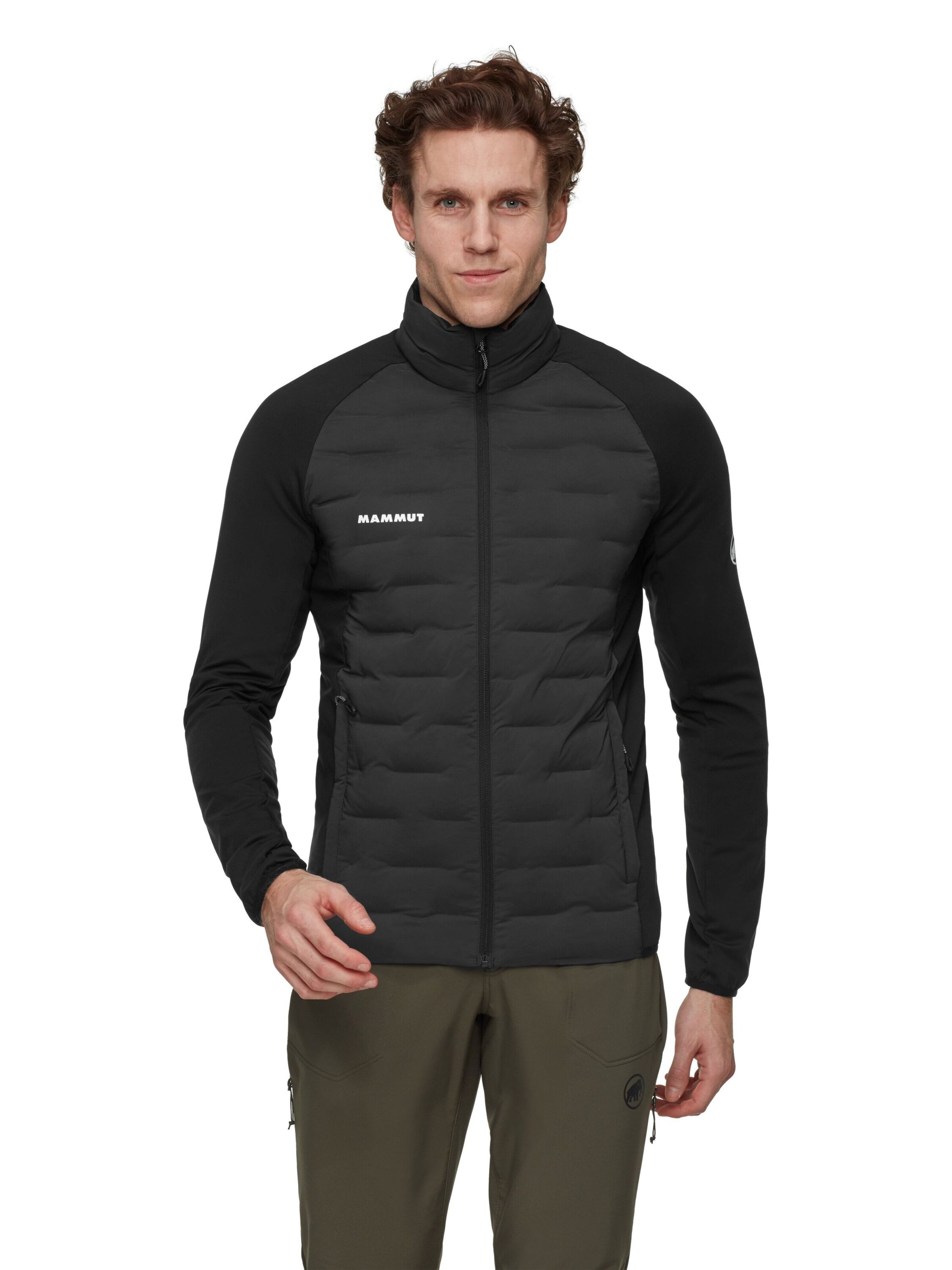 MAMMUT Outdoor jacket in Black: front