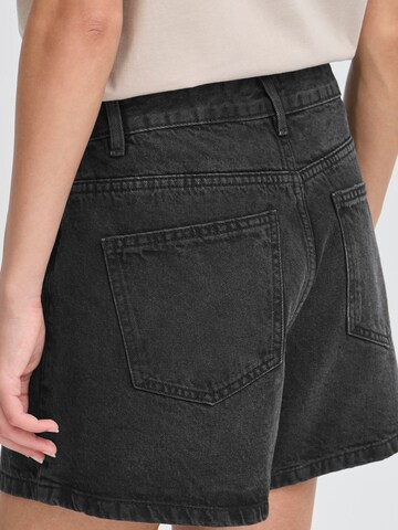ICHI Wide leg Jeans 'ICHAveny' in Black