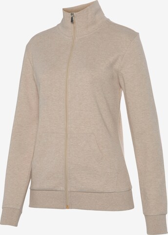 BENCH Sweat jacket in Beige