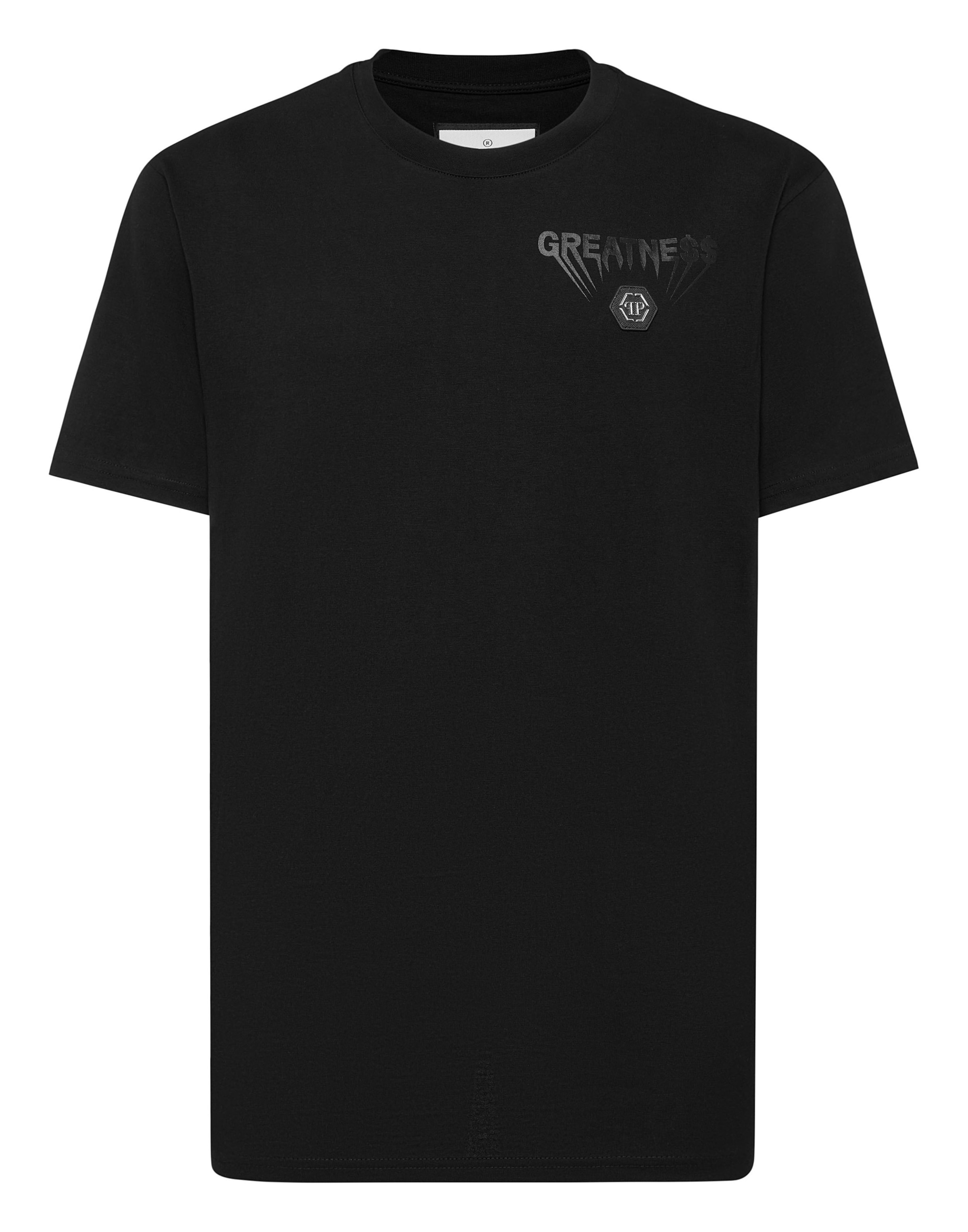 Philipp Plein Shirt 'Greatness' in Zwart: voorkant