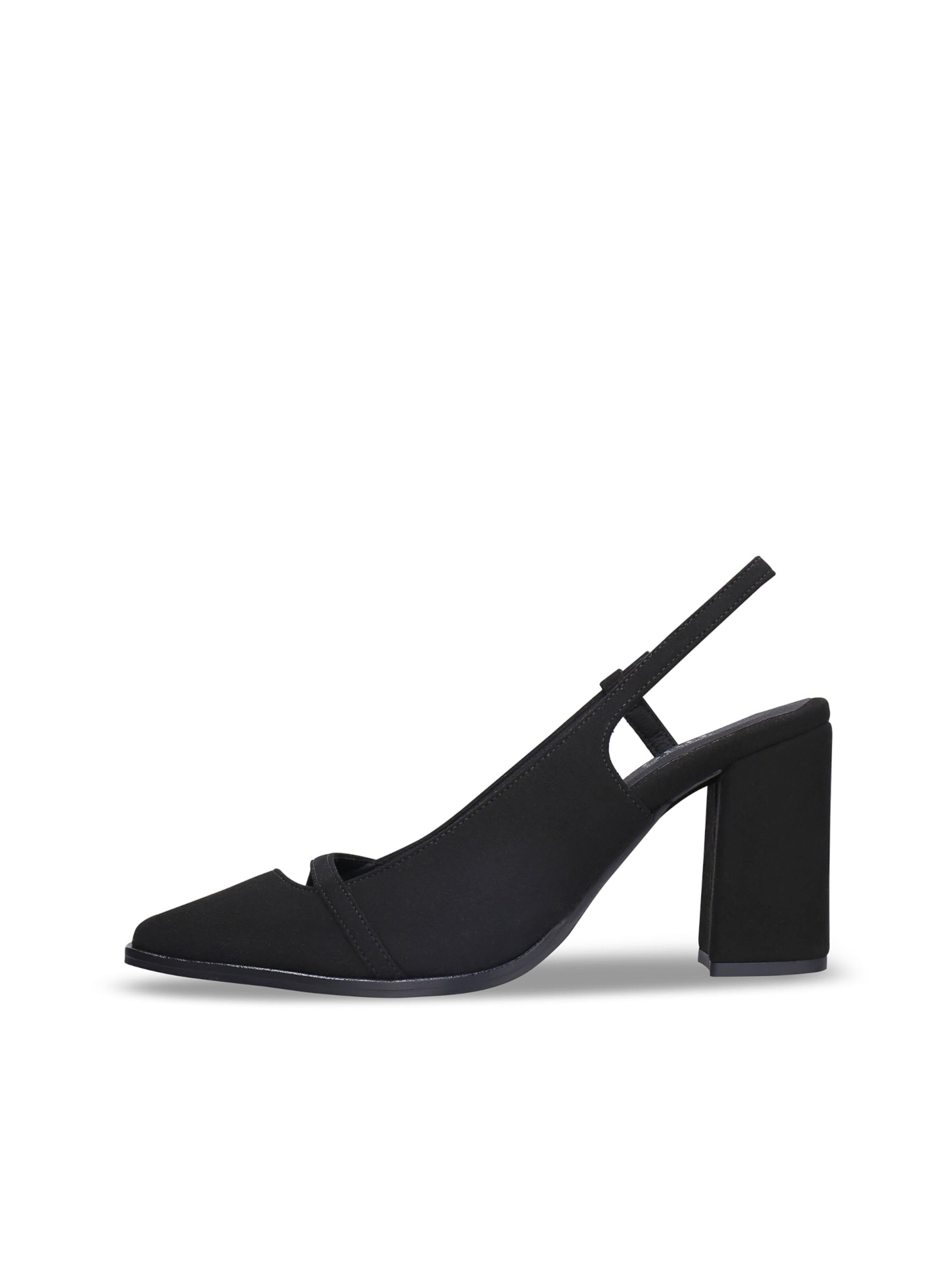 nae Vegan Shoes Lodičky 'EMBER' – černá: přední strana