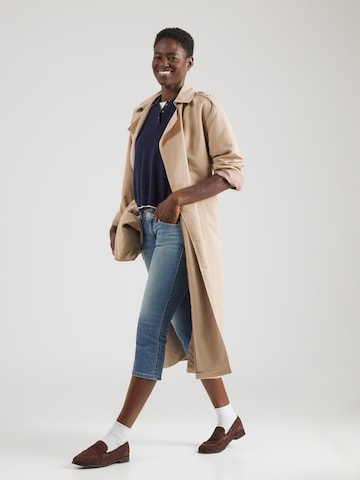 Abercrombie & Fitch Skinny Džíny – modrá