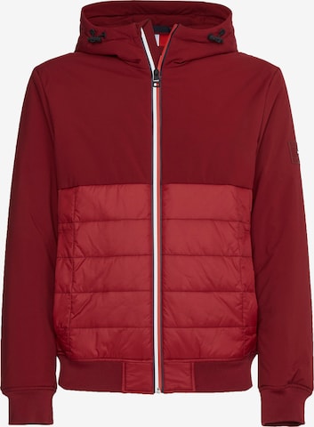 TOMMY HILFIGER Winter Jacket in Red: front