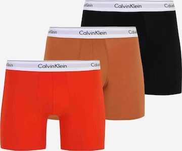 Calvin Klein Underwear Боксерки в оранжево: отпред