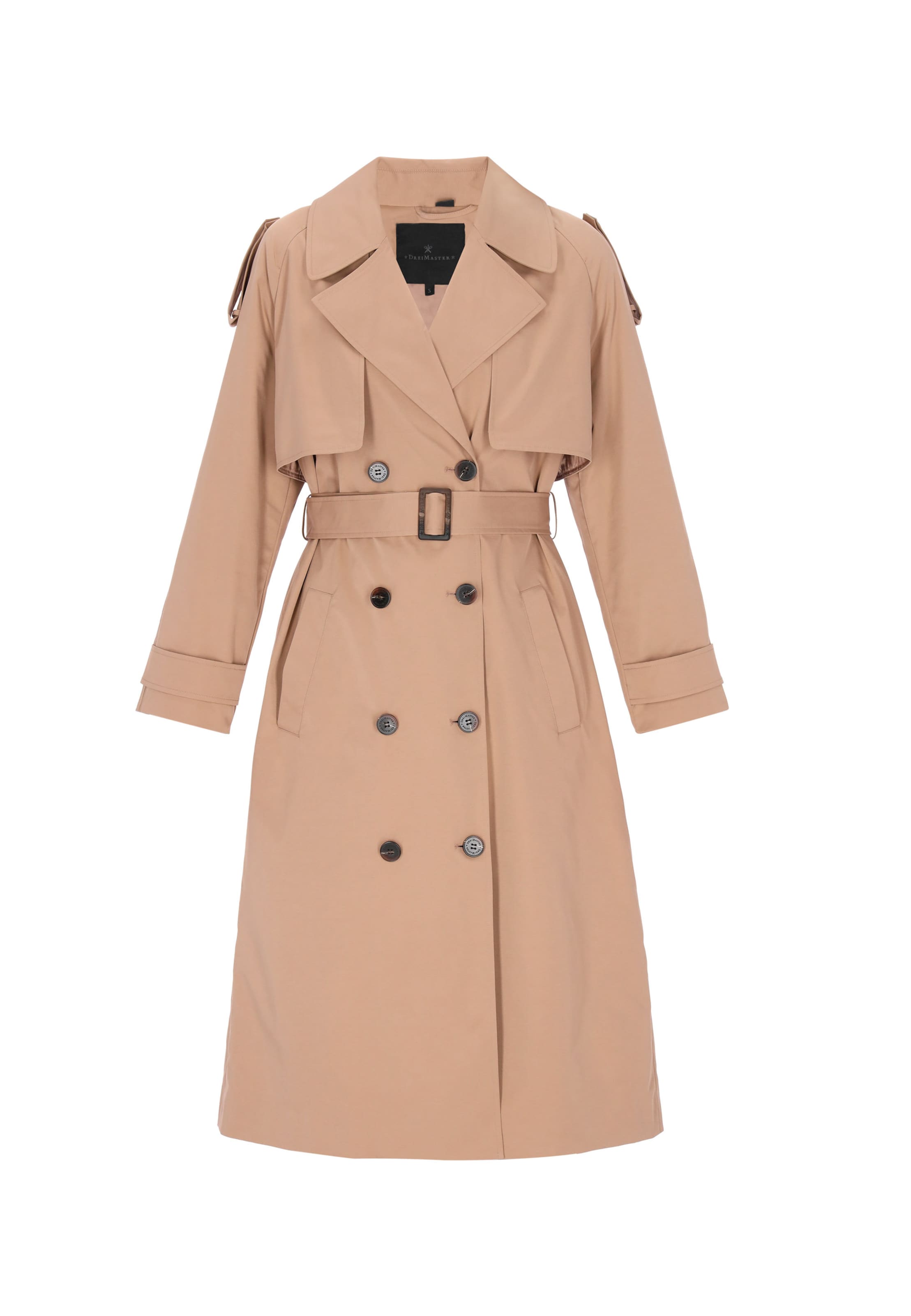DreiMaster Klassik - Abrigo de entretiempo 'Classic' en beige: frente