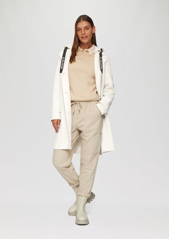 s.Oliver Between-Seasons Coat in White