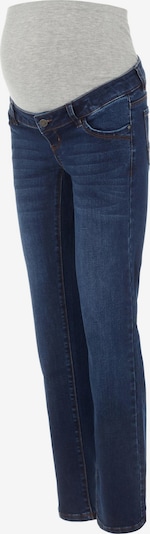 MAMALICIOUS Jeans 'Moss' in dunkelblau / graumeliert, Produktansicht