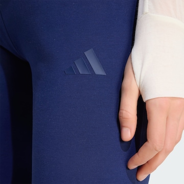 mėlyna ADIDAS SPORTSWEAR Kliošinis Sportinės kelnės 'All Szn'