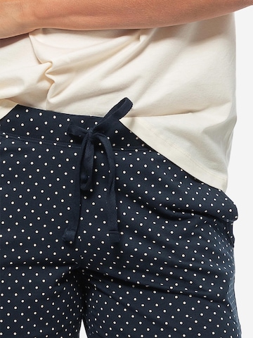 SCHIESSER Pyjama 'Cotton' in Wit