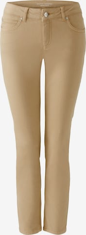 OUI Jeggings 'Baxtor' in Beige: Vorderseite