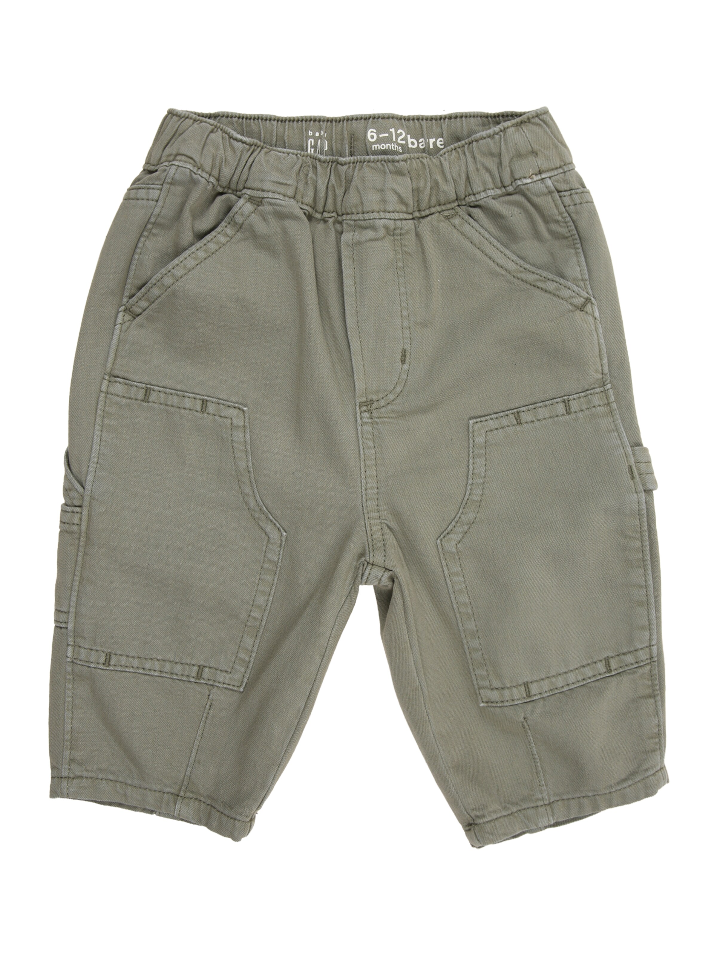 Barrel Jean GAP en vert : devant