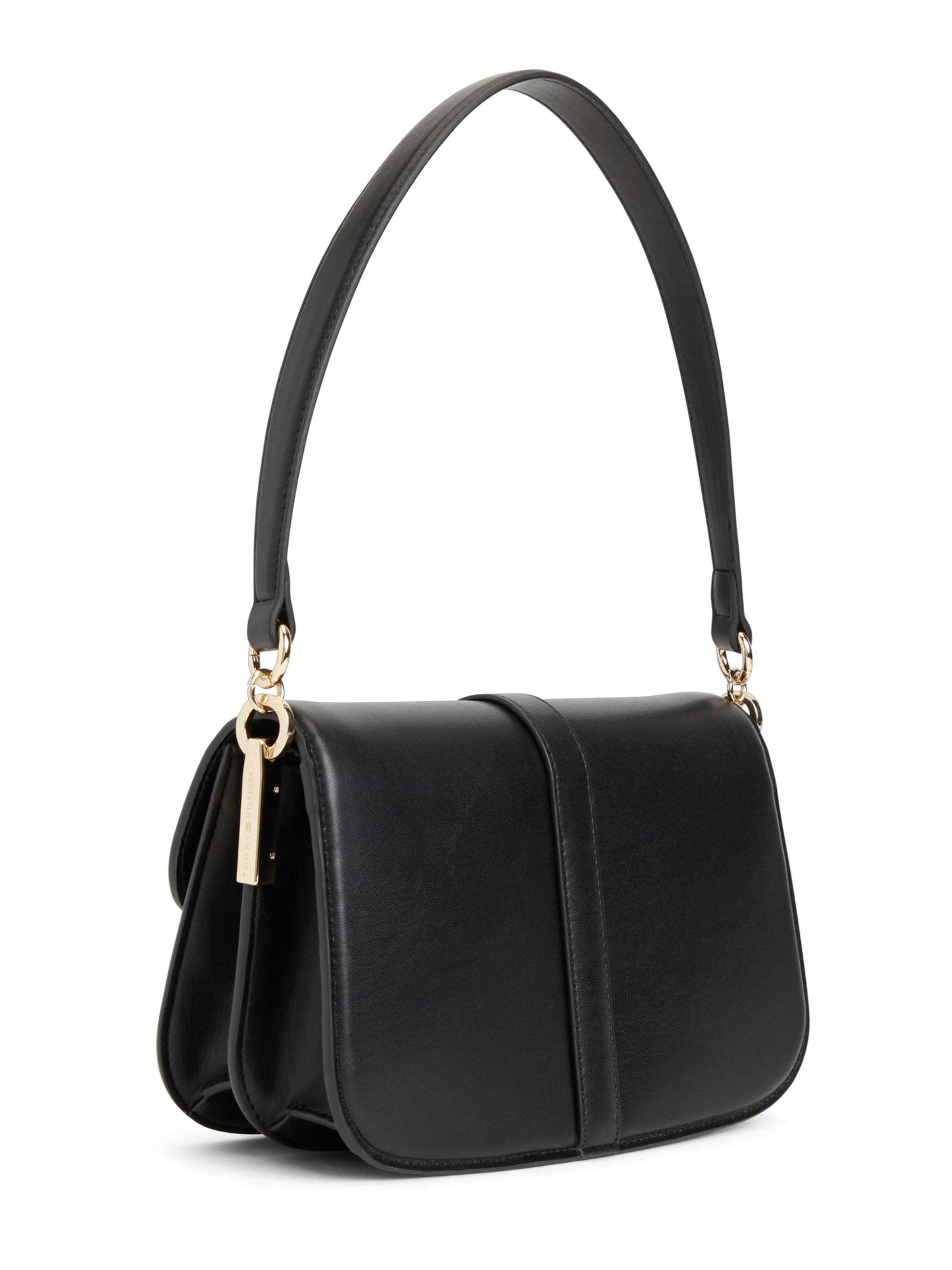 melns TOMMY HILFIGER Pleca soma 'HERITAGE'
