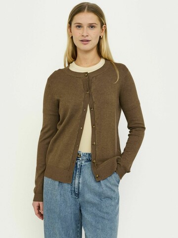 Soft Rebels Neuletakki ' SRMarla ' värissä ruskea: etupuoli