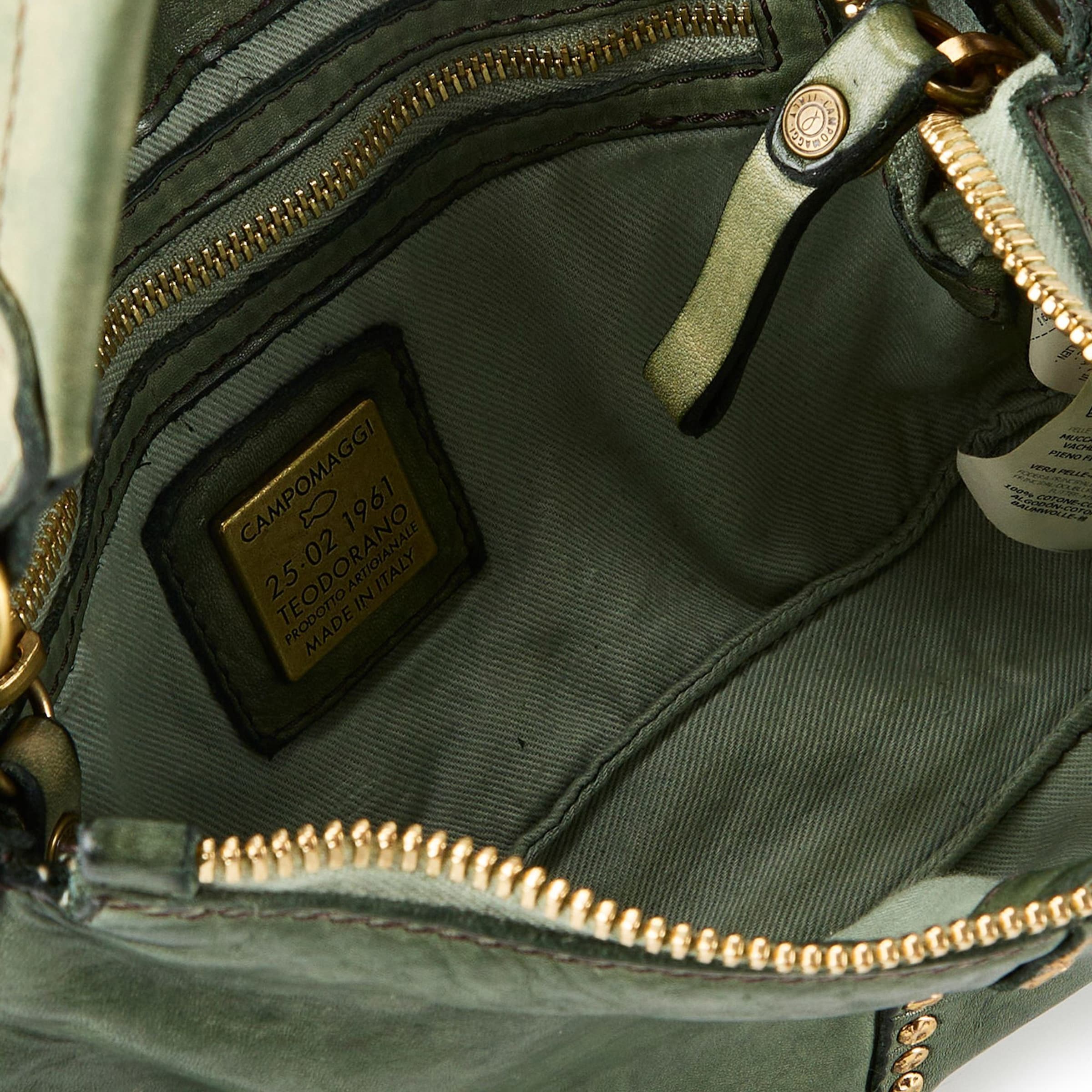 Sac bandoulière 'Pamela' Campomaggi en vert