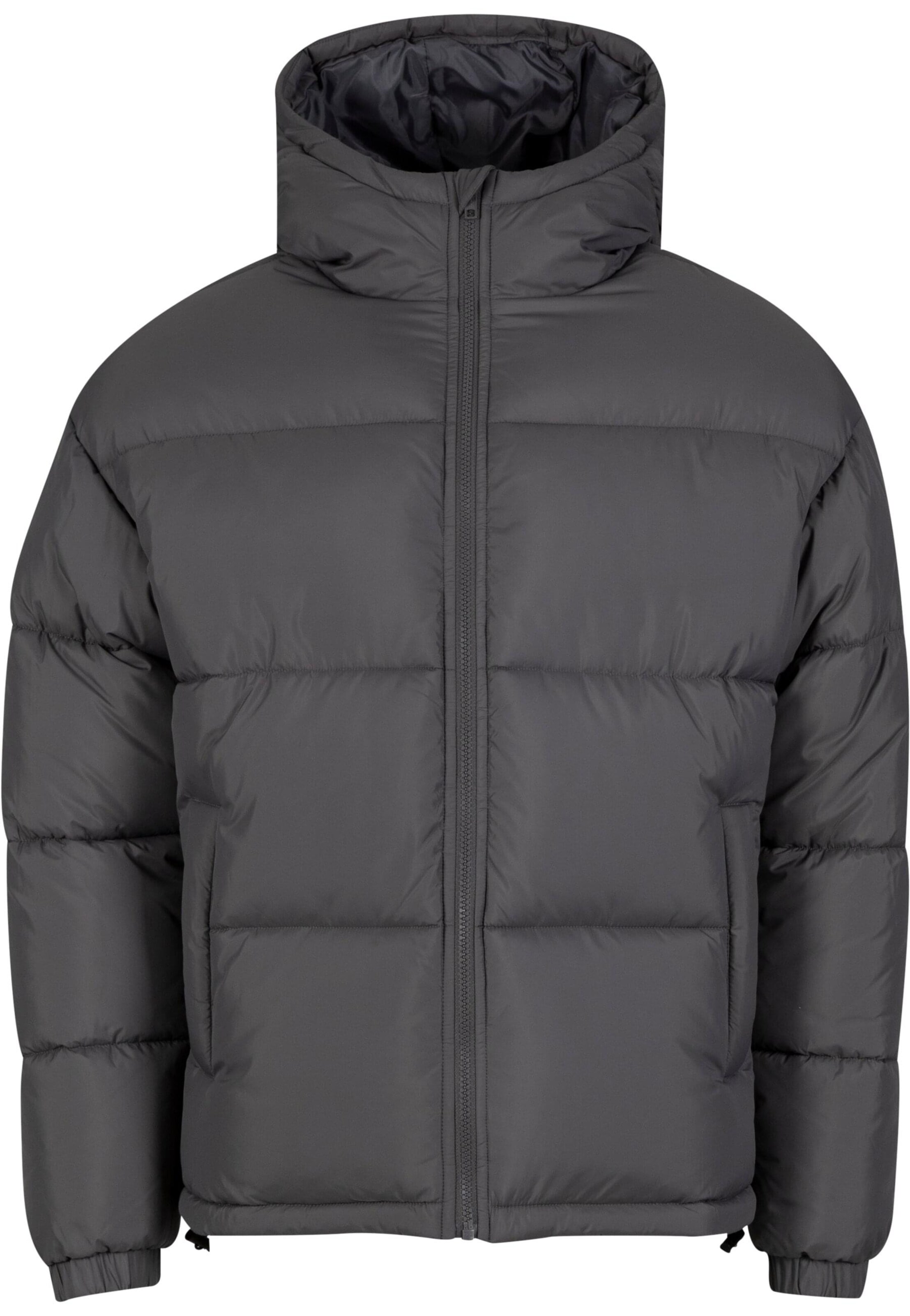 Urban Classics Winter jacket in Grey: front