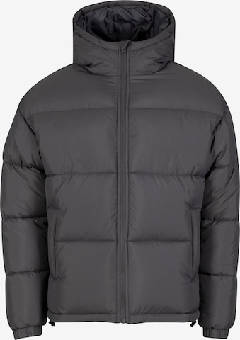 Urban Classics Winterjas in Grijs: voorkant
