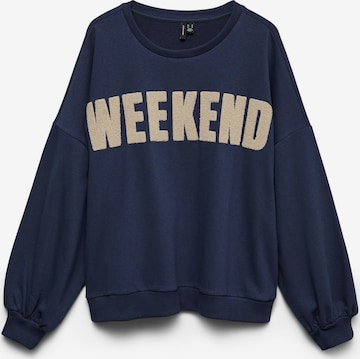 VERO MODA Sweatshirt 'VMCiao Bella' in Blauw: voorkant