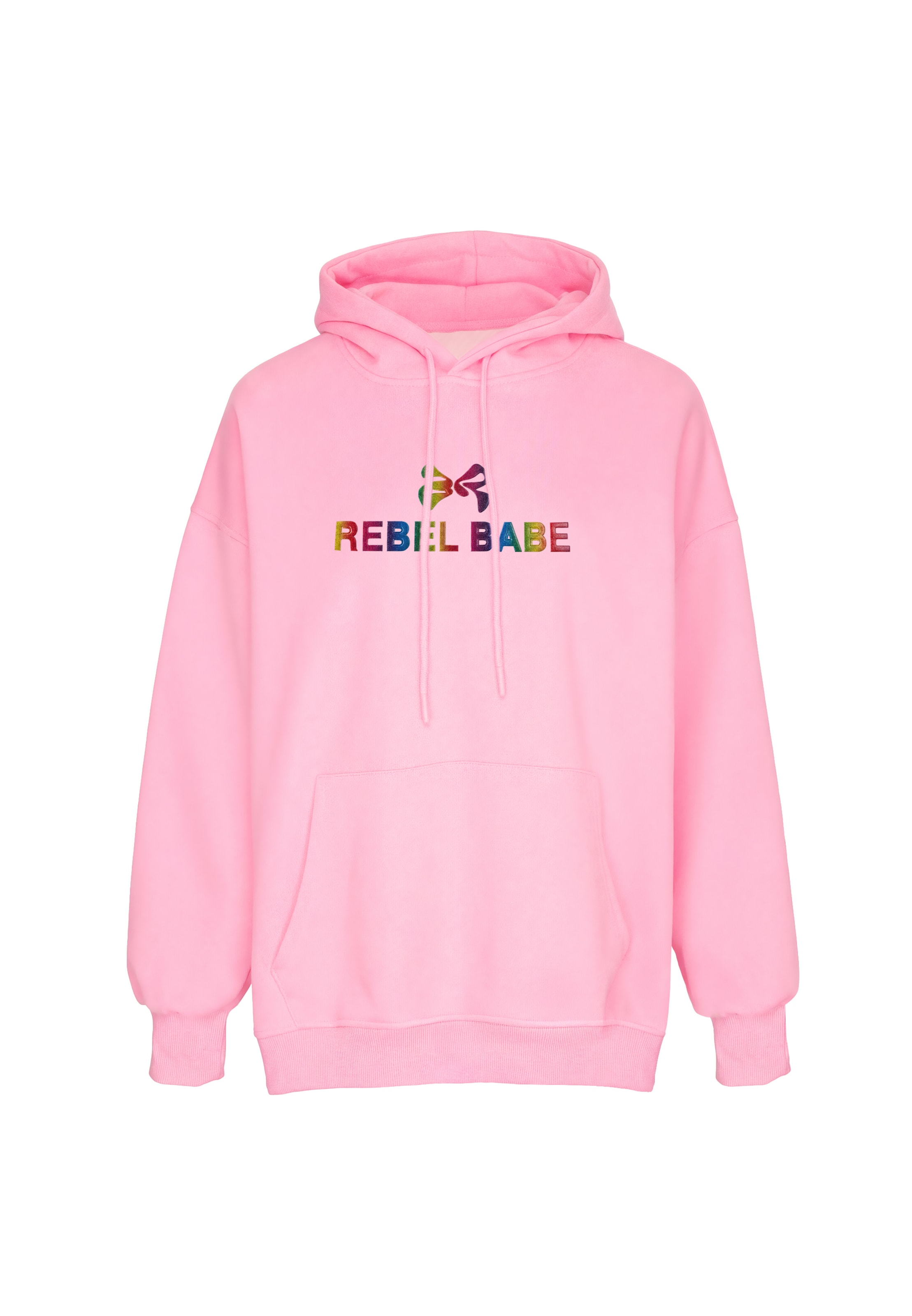 Sweat-shirt MYMO en rose : devant
