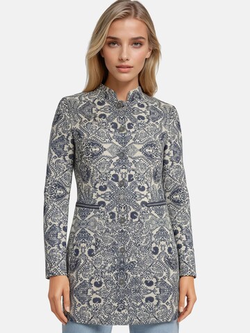 Parka mi-saison White Label en bleu : devant