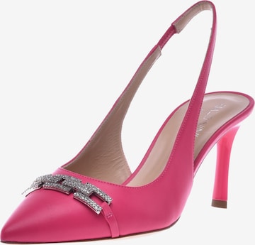 Baldinini Slingpumps in Roze: voorkant